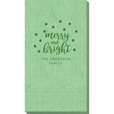 Confetti Dots Merry and Bright Bali Guest Towels