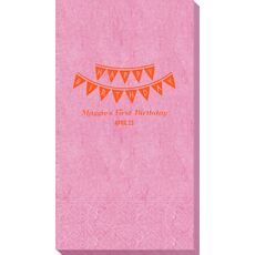Birthday Banner Bali Guest Towels