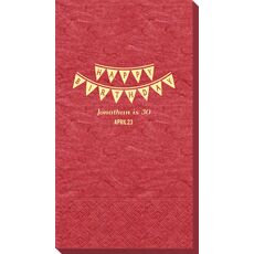 Birthday Banner Bali Guest Towels