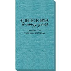 Cheers To Many Years Bali Guest Towels