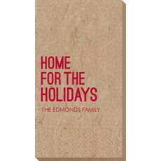 Home For The Holidays Bali Guest Towels