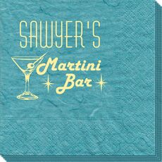 Retro Martini Bar Bali Napkins