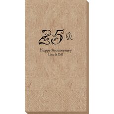 Pick Your Vintage Anniversary Bali Guest Towels