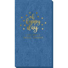 Confetti Dots Oh Happy Day Bali Guest Towels
