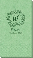 Initial Wreath Bali Guest Towels