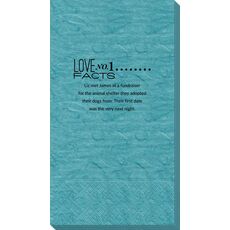 Just the Love Facts Bali Guest Towels