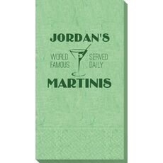World Famous Martinis Bali Guest Towels