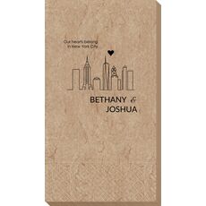 We Love New York City Bali Guest Towels