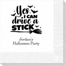 Yes I Can Drive A Stick Napkins