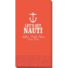 Let's Get Nauti Guest Towels
