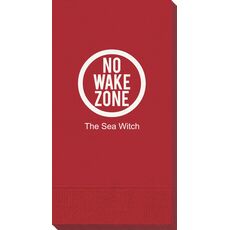 No Wake Zone Guest Towels