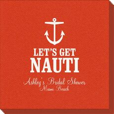 Let's Get Nauti Linen Like Napkins