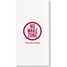 No Wake Zone Deville Guest Towels