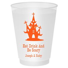 Cemetery House Shatterproof Cups
