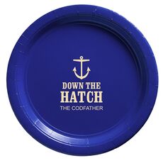 Down The Hatch Paper Plates