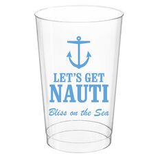 Let's Get Nauti Clear Plastic Cups