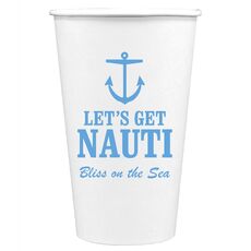 Let's Get Nauti Paper Coffee Cups