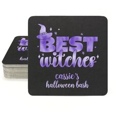 Best Witches Square Coasters
