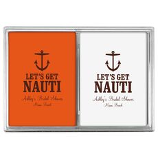 Let's Get Nauti Double Deck Playing Cards