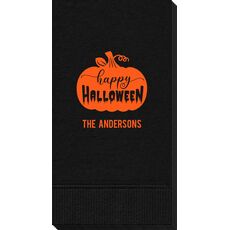 Happy Halloween Pumpkin Guest Towels