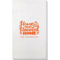 Home Sweet Haunted Home Bamboo Luxe Guest Towels