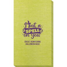 I Put A Spell On You Bamboo Luxe Guest Towels
