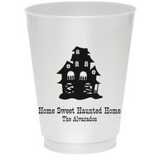 Creepy House Colored Shatterproof Cups
