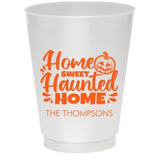 Home Sweet Haunted Home Colored Shatterproof Cups