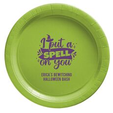 I Put A Spell On You Paper Plates