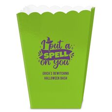 I Put A Spell On You Mini Popcorn Boxes