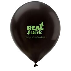 Real Witch Latex Balloons