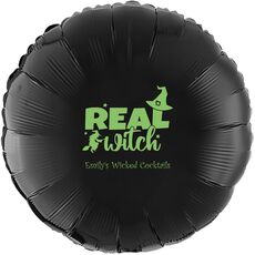 Real Witch Mylar Balloons