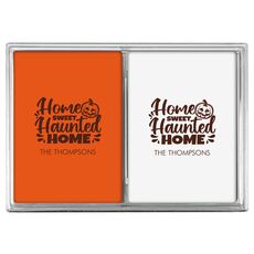 Home Sweet Haunted Home Double Deck Playing Cards