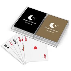 Moon and Stars Double Deck Playing Cards