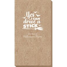 Yes I Can Drive A Stick Bali Guest Towels