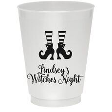 Witches Shoes Colored Shatterproof Cups
