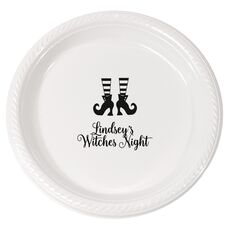 Witches Shoes Plastic Plates