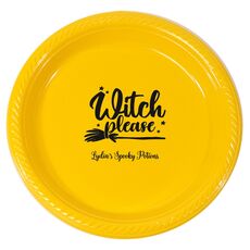 Witch Please Plastic Plates