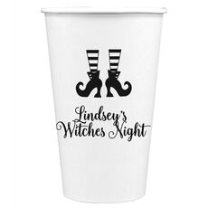 Witches Shoes Paper Coffee Cups