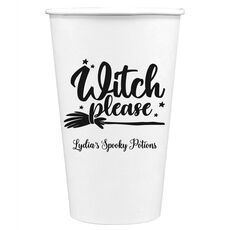 Witch Please Paper Coffee Cups