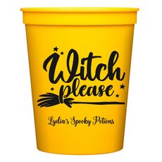 Witch Please Stadium Cups