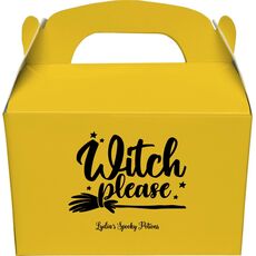 Witch Please Gable Favor Boxes