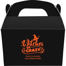Witches Be Crazy Gable Favor Boxes