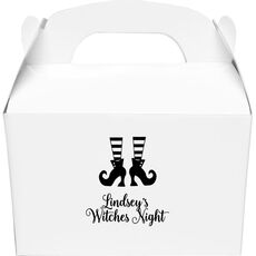 Witches Shoes Gable Favor Boxes