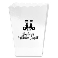 Witches Shoes Mini Popcorn Boxes