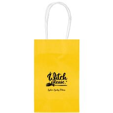 Witch Please Medium Twisted Handled Bags