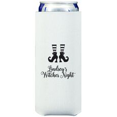 Witches Shoes Collapsible Slim Koozies