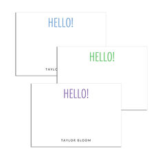 Cheerful Greetings 4x3 Post-it® Notes