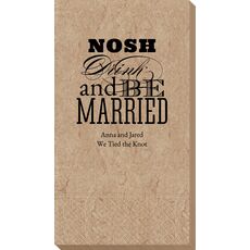 Nosh Drink and Be Married Bali Guest Towels