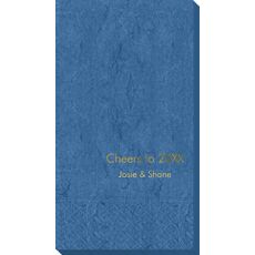 Your Choice of Text Bali Guest Towels